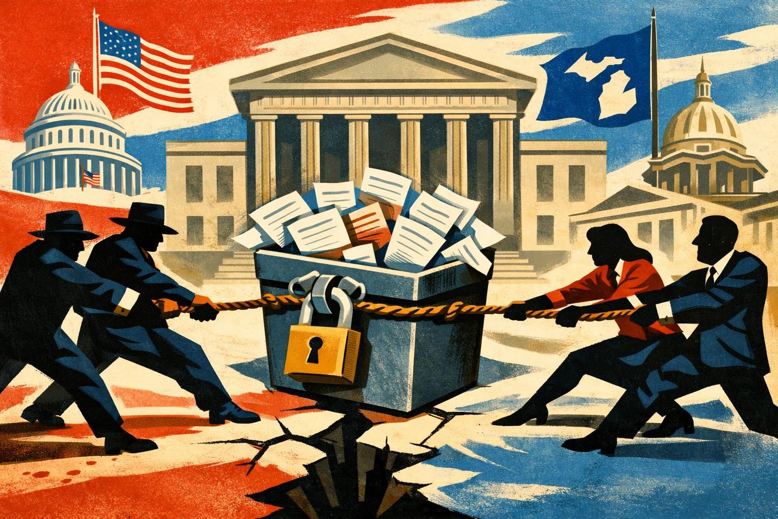 DOJ’s voter-data grab gets knocked back again in Michigan