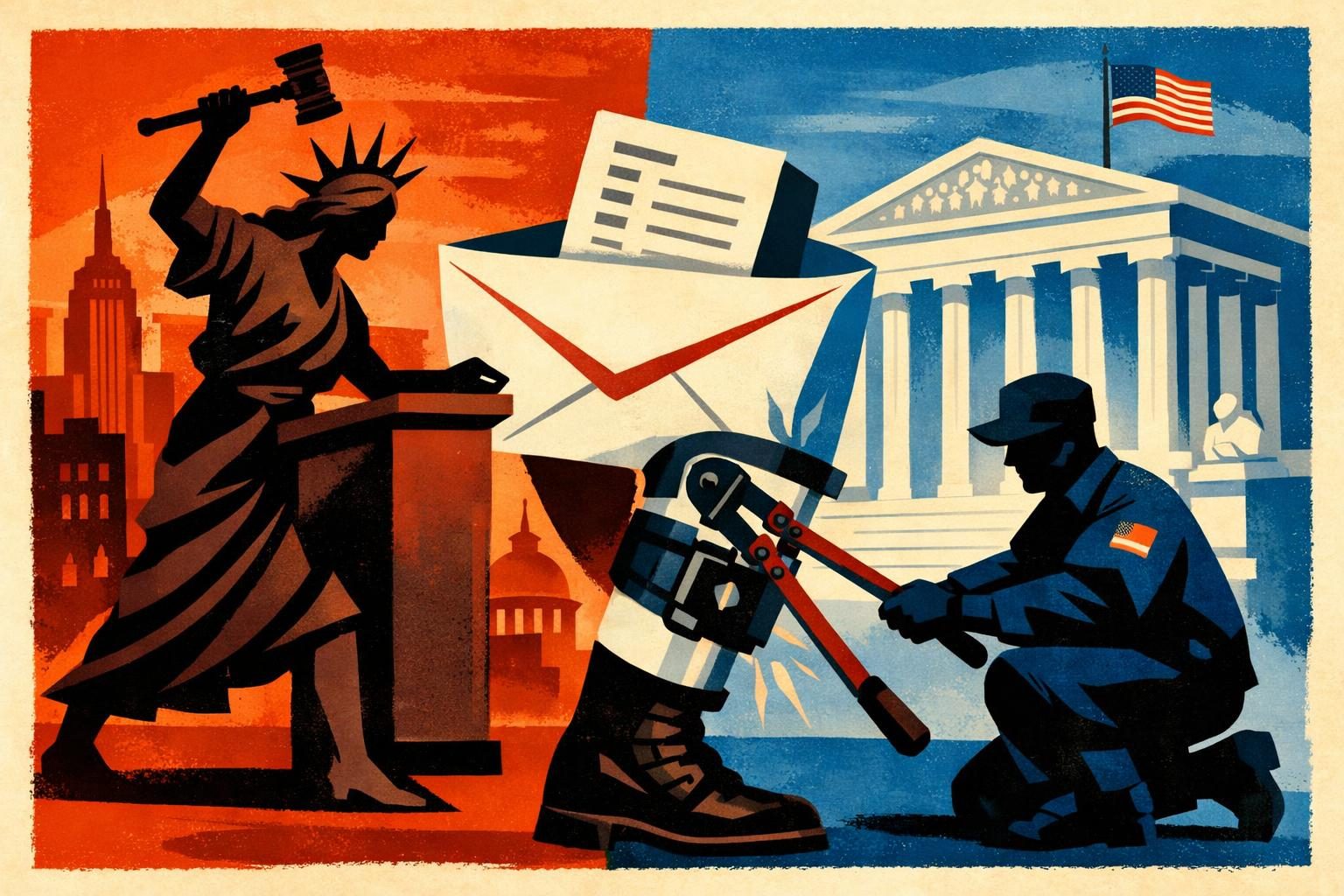 New York sues to block USPS from kneecapping mail voting