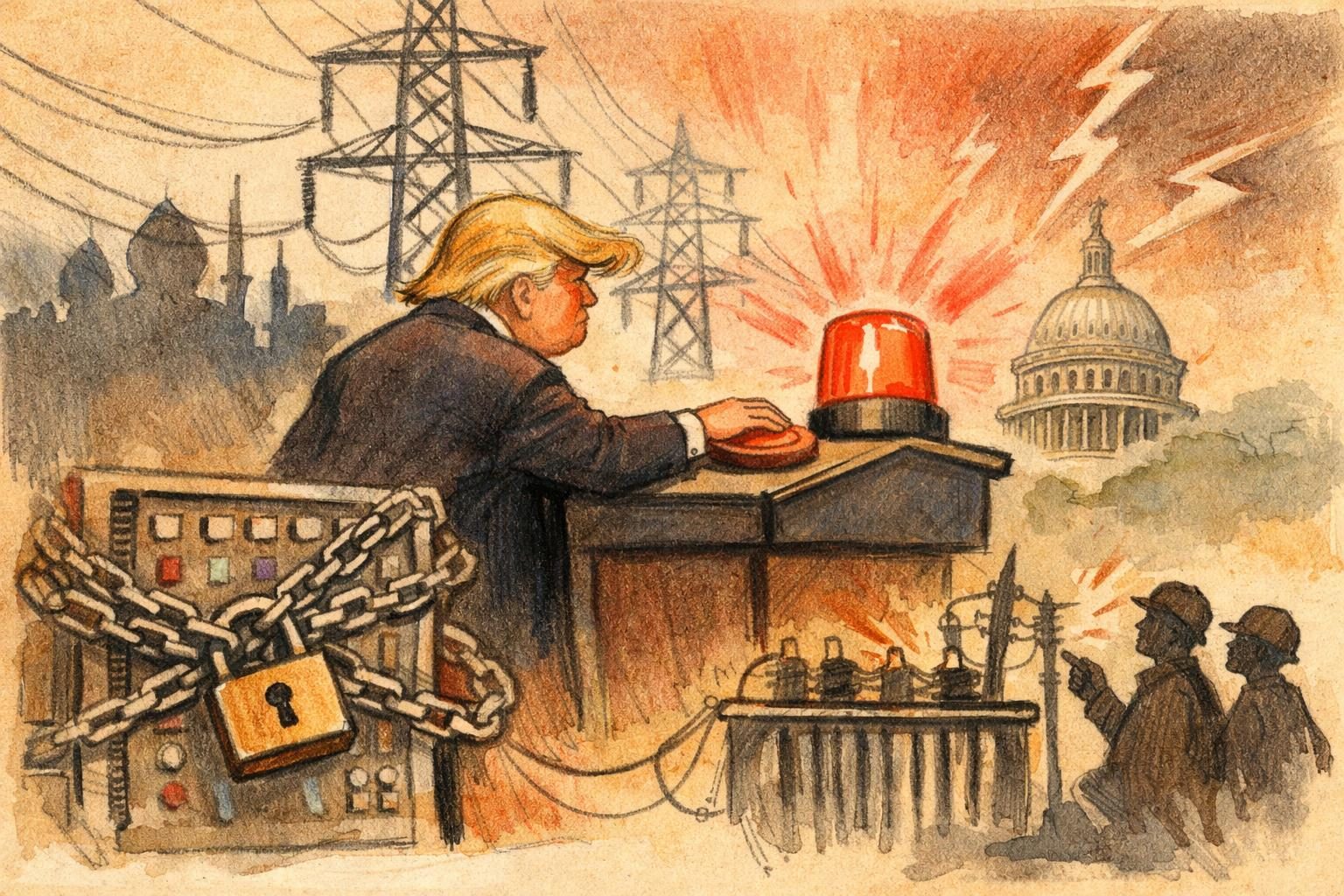Trump declares national emergency over bulk-power system equipment
