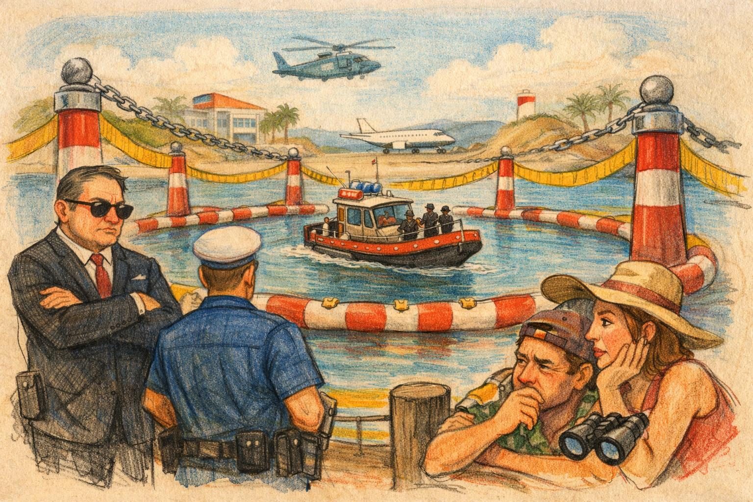 Coast Guard locks down Guam harbor for the kind of federal theater nobody loves