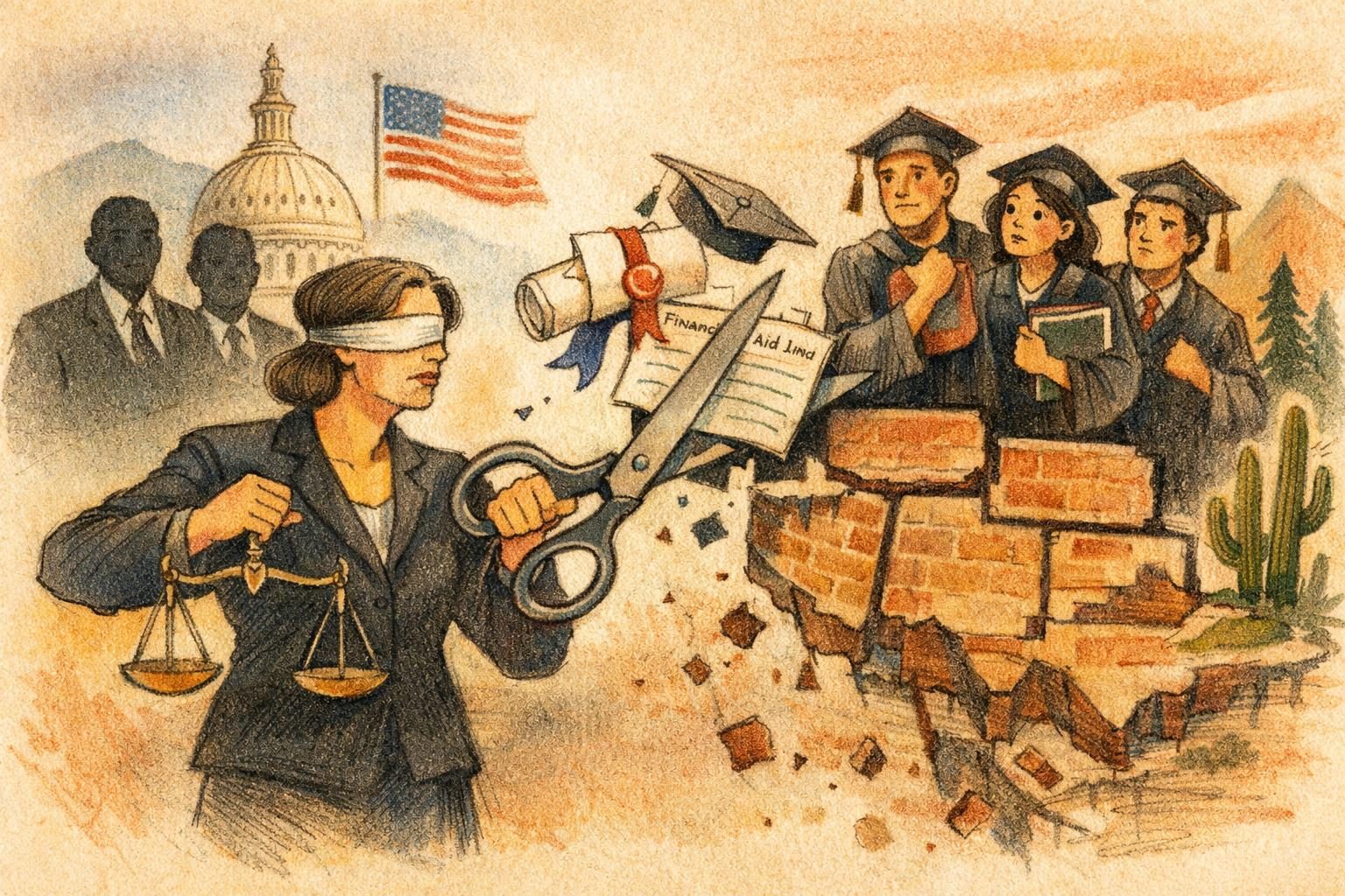 DOJ picks a fight with four states over immigrant tuition benefits