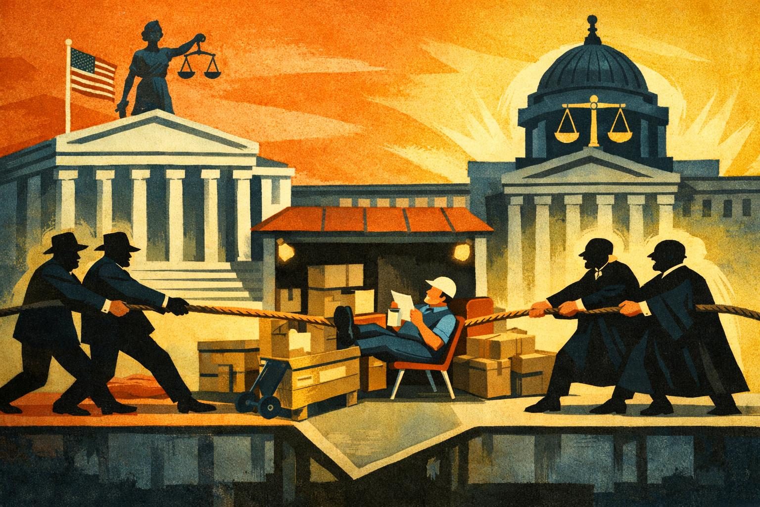 GSA escalates its courthouse fight, and the self-awareness stays in the loading dock