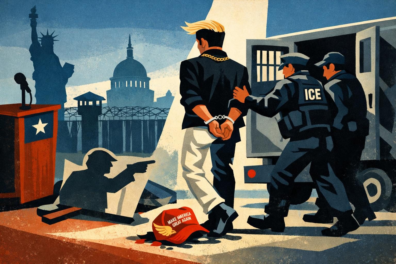 ICE arrests Milo Yiannopoulos, and the crackdown eats one of its own mascots