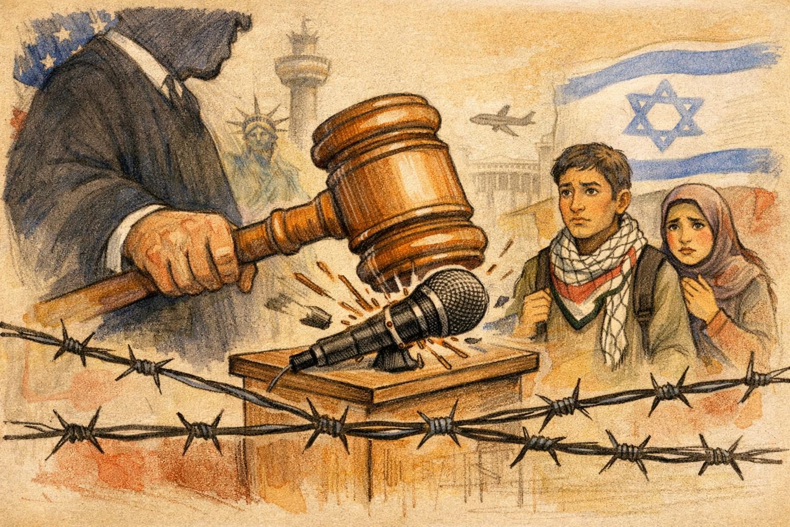 Judge says the administration’s pro-Palestinian visa crackdown is unconstitutional