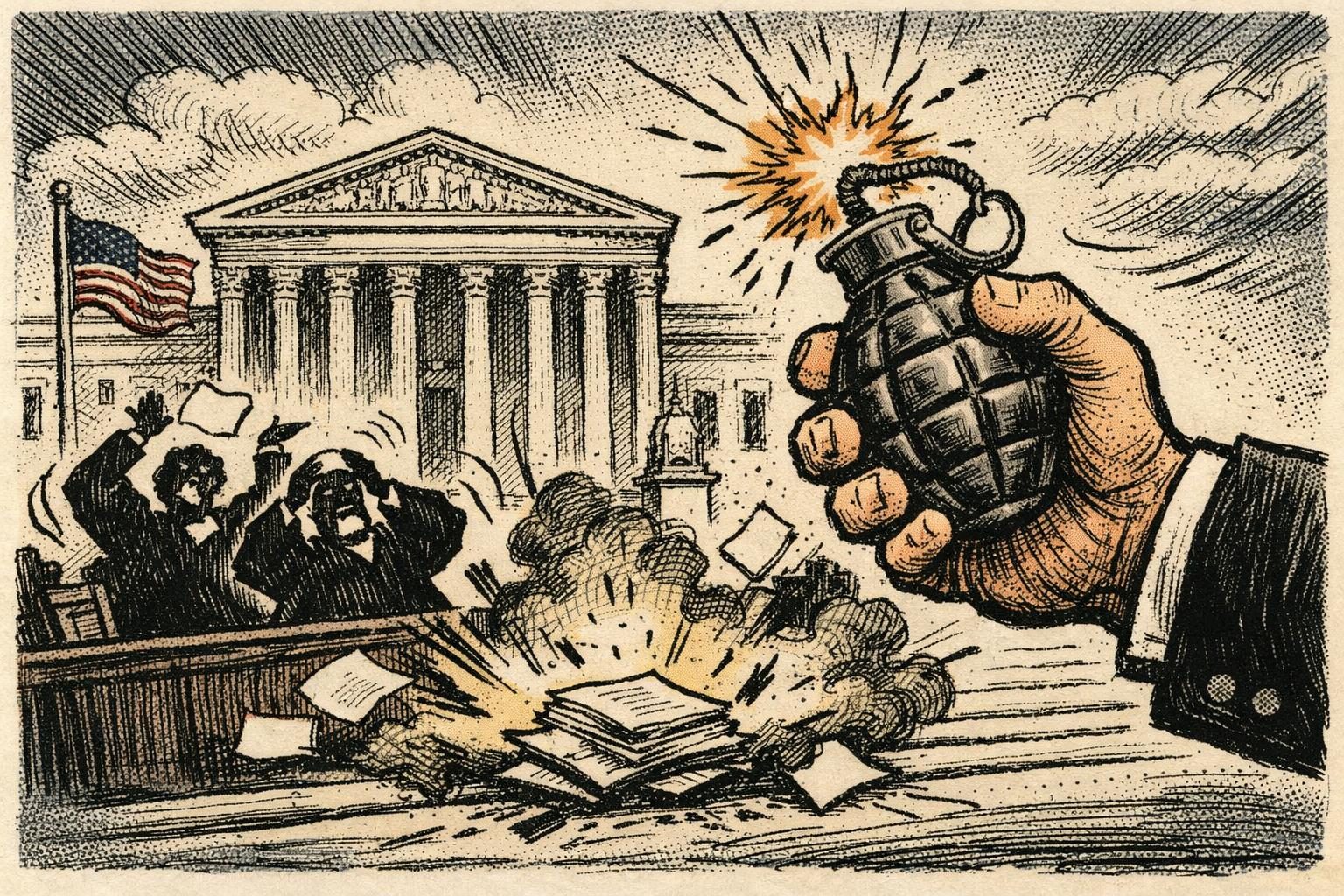 Supreme Court docket gets another late-summer legal grenade