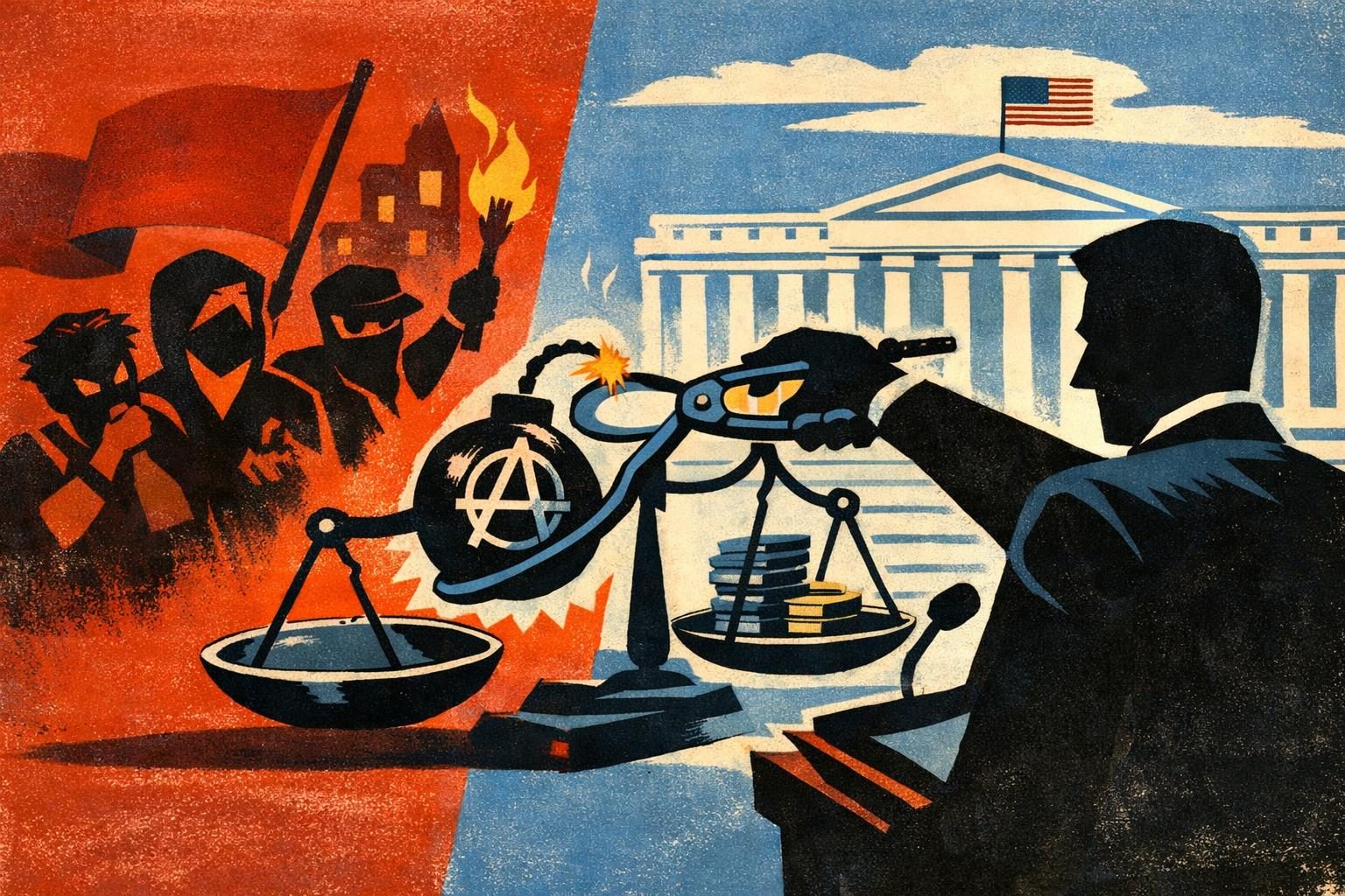Treasury Announces Sanctions Package Targeting ‘Far-Left Terrorist Networks’