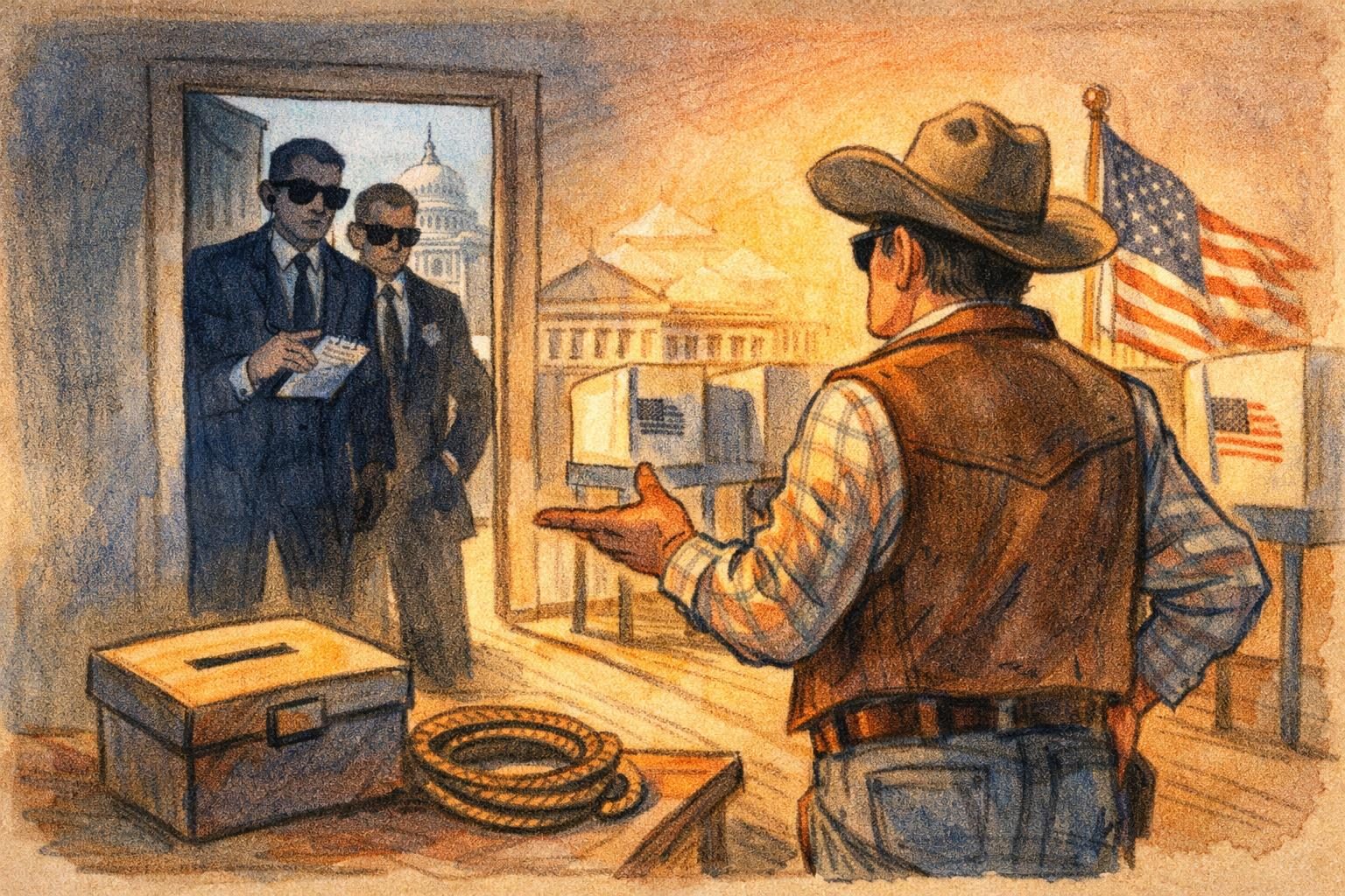 Wyoming opens a probe into DOJ election monitors after GOP governor calls them aggressive