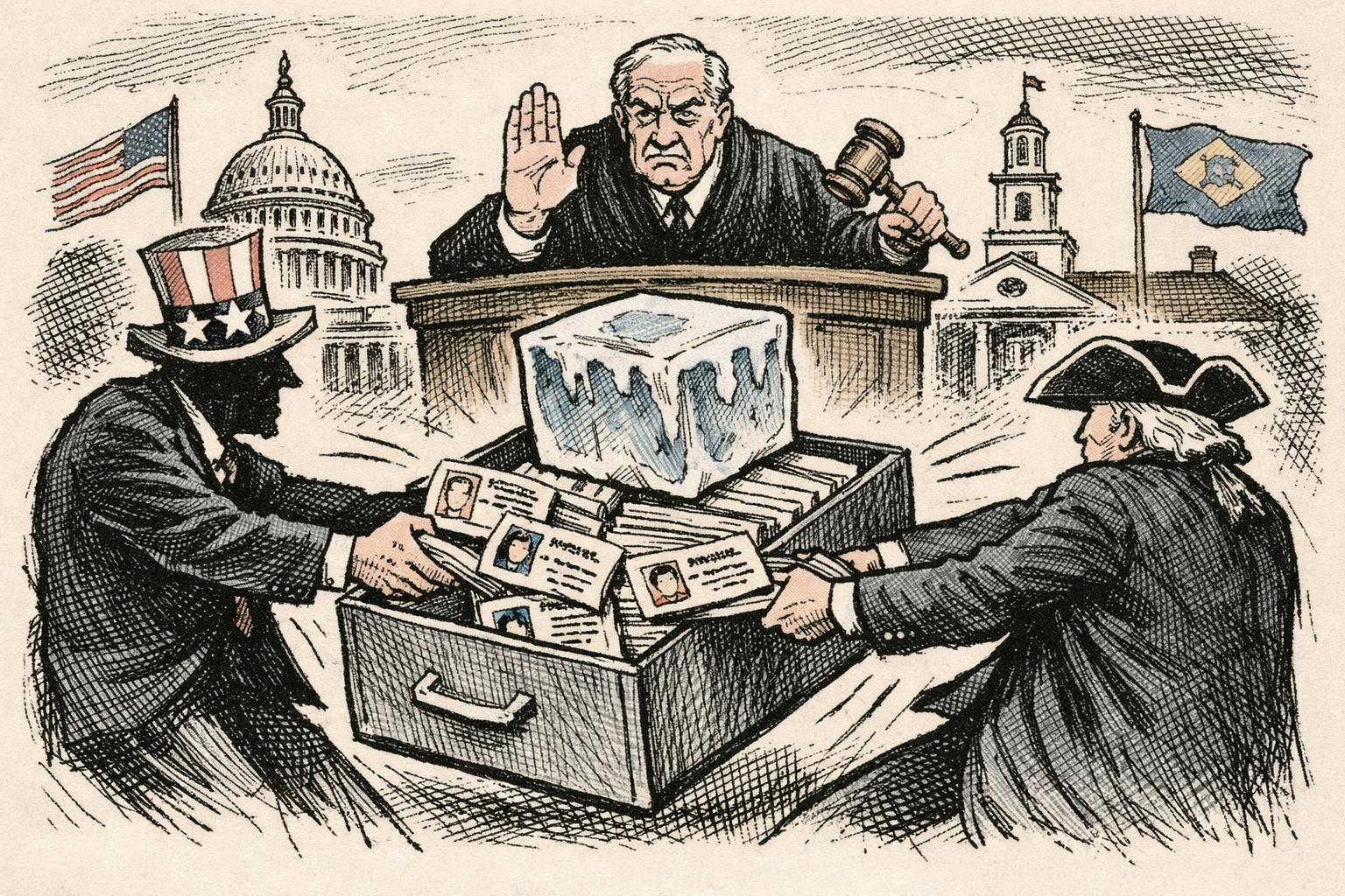 Delaware says Washington’s CDL data grab is illegal, and a judge hits pause