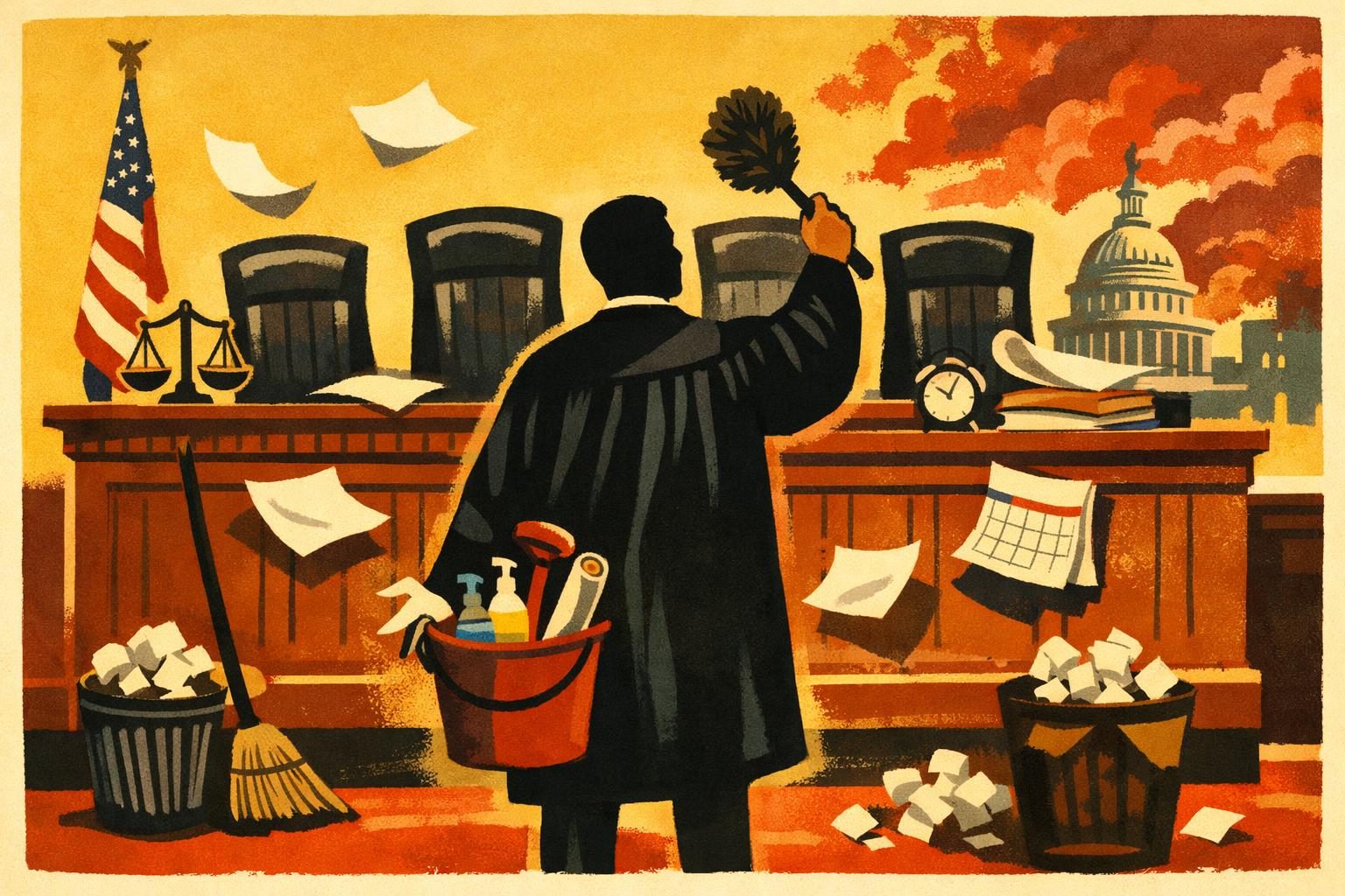 The Fifth Circuit’s weekend posture shows the federal courts still grinding through August