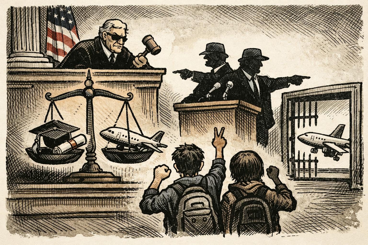 Judge says the government can’t deport students for criticizing Israel