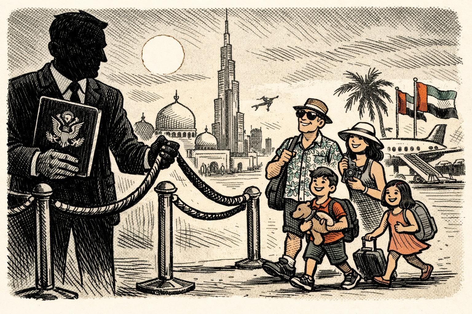 State Department quietly loosens UAE travel advisory for family members