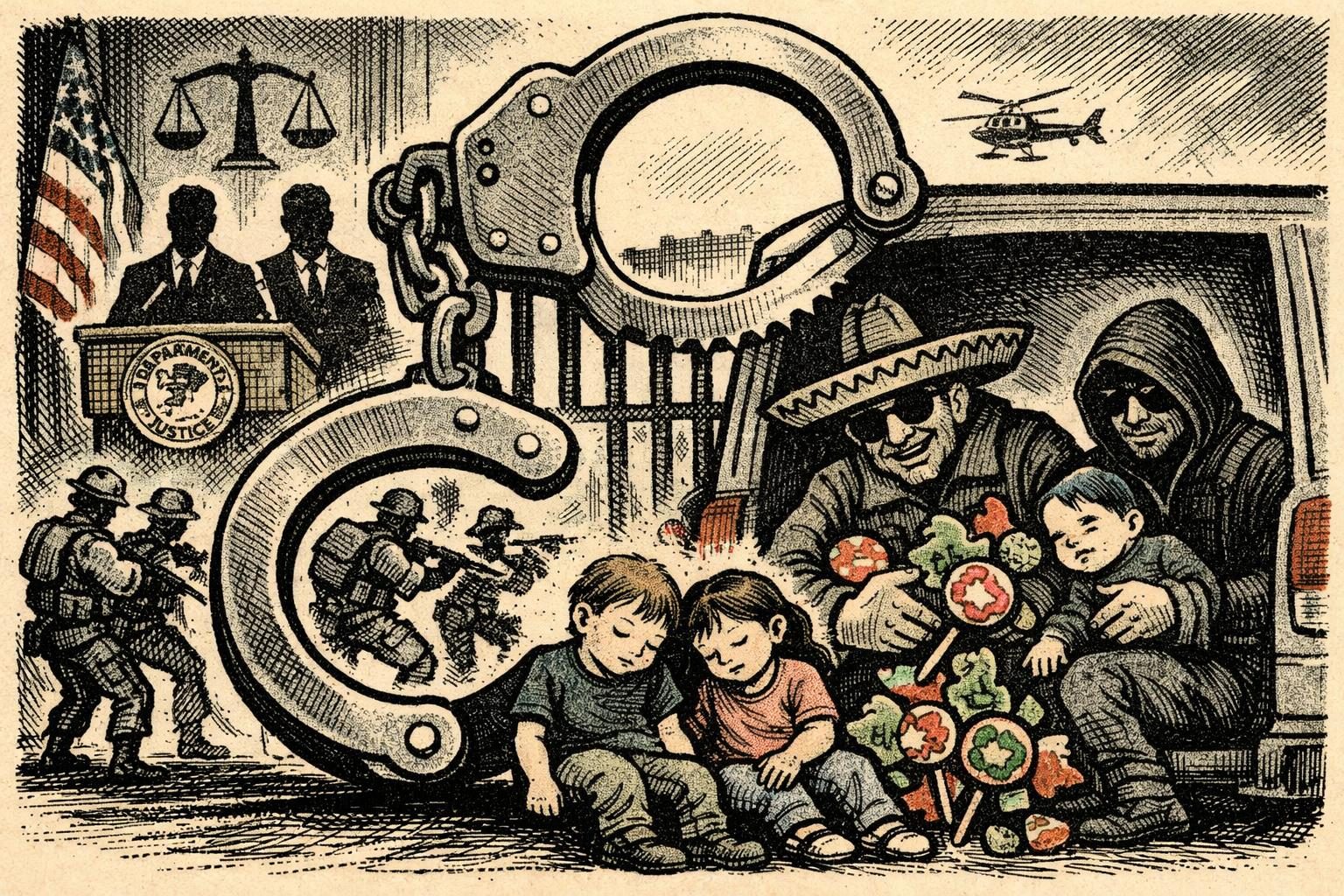 DOJ broadened its anti-smuggling push with fresh El Paso arrests and child-smuggling charges