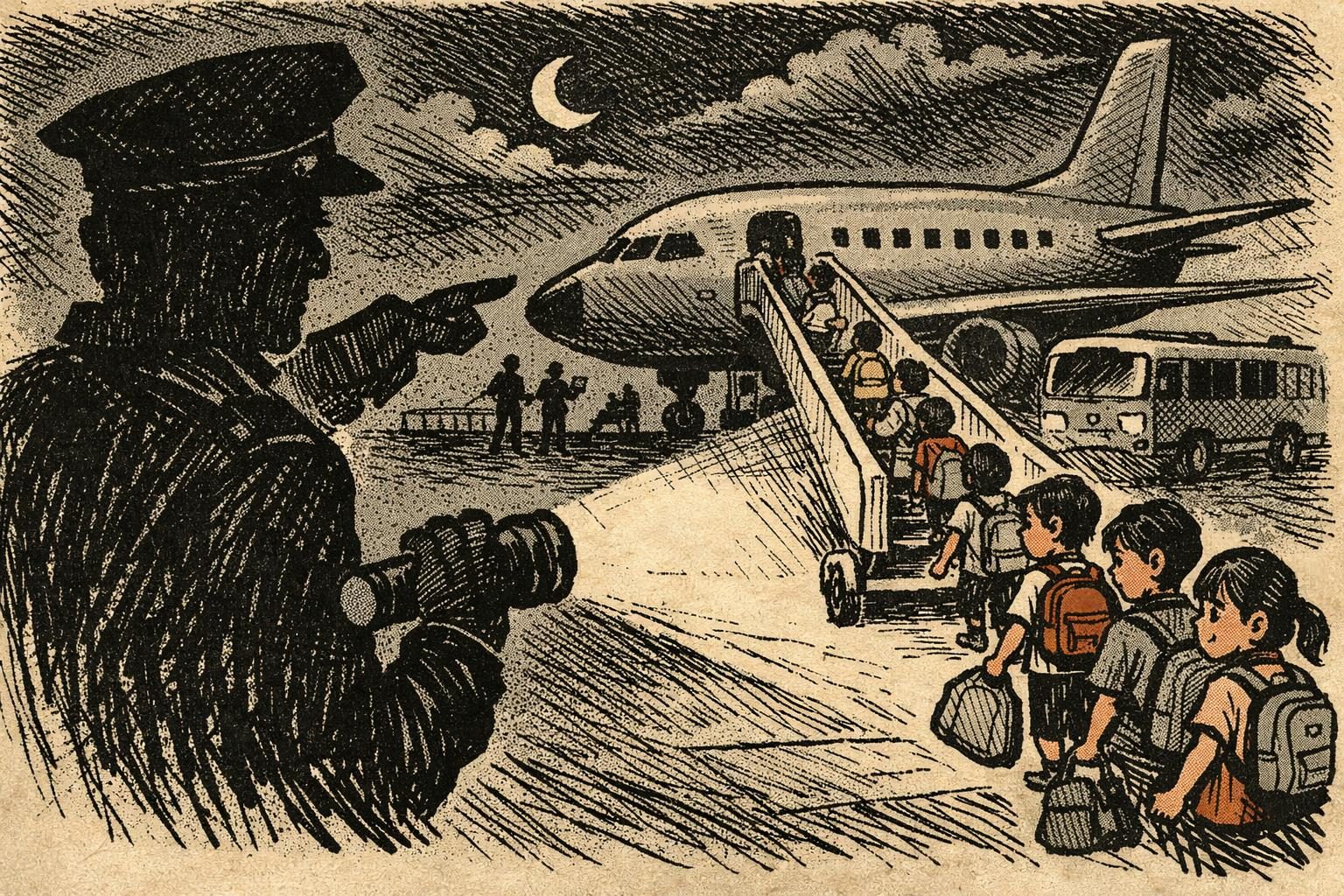 ICE rushed immigrant children toward deportation in a late-night scramble
