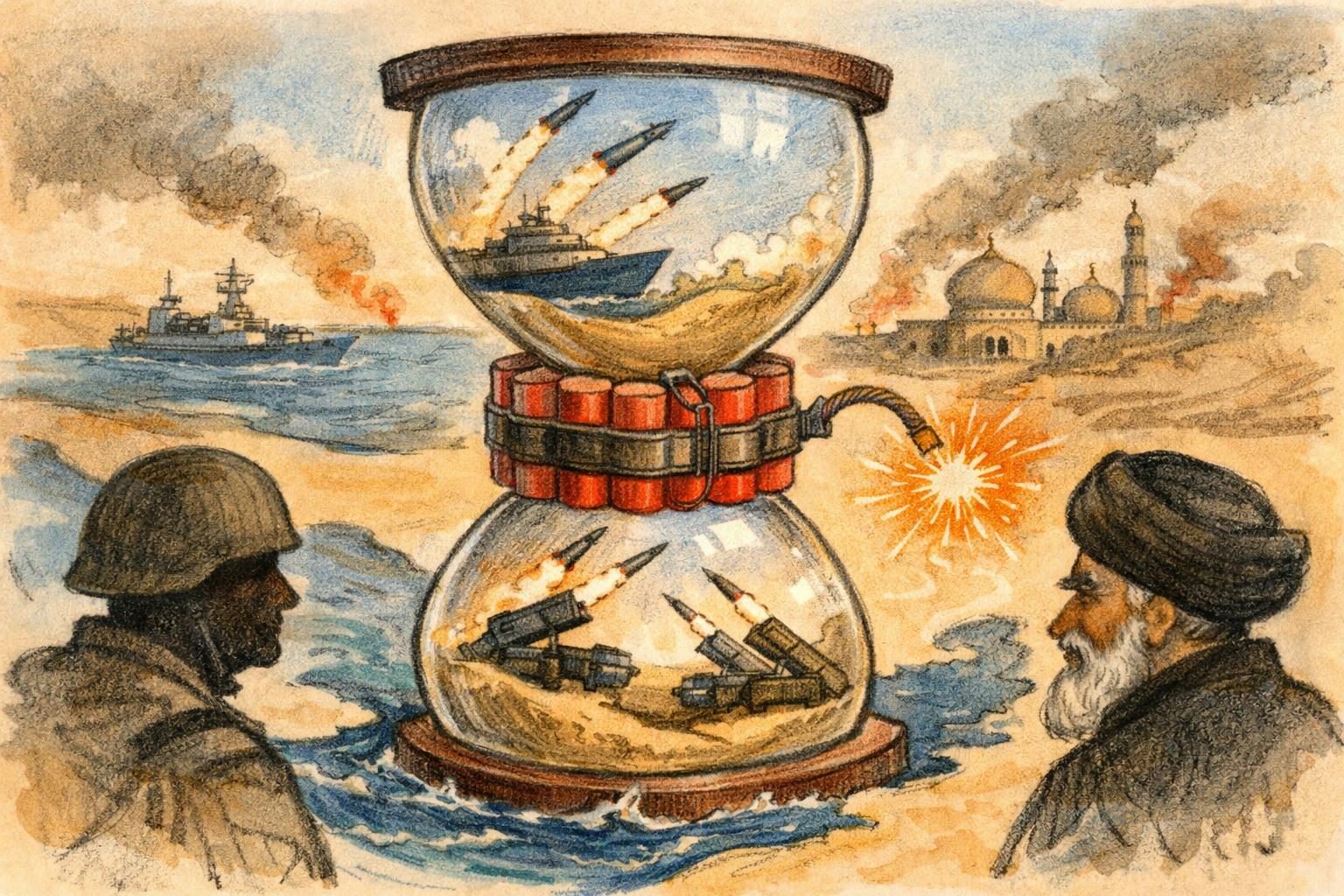 U.S. strikes Iranian rocket launchers near the Strait of Hormuz, and the war gets another notch worse