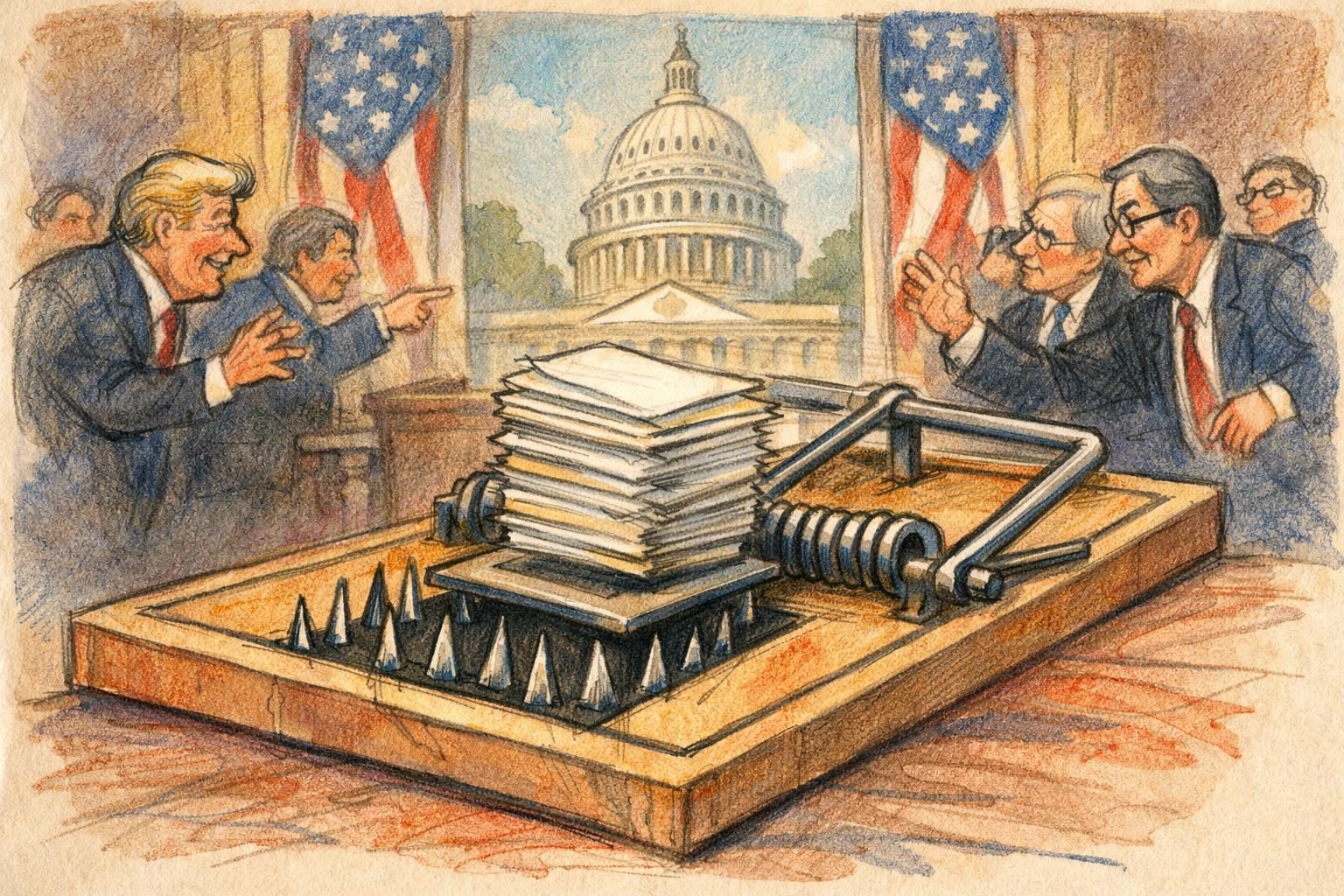 House returns with a shutdown-trap stopgap bill on deck