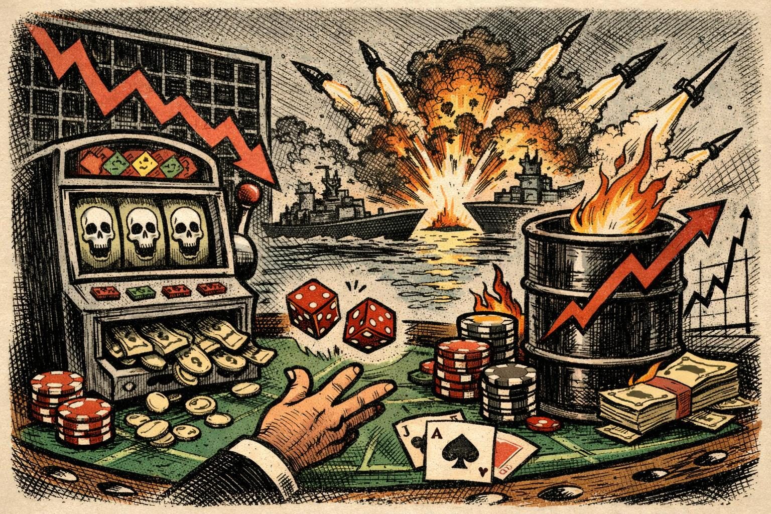 U.S. strikes on Iranian sites jolt markets and raise the price of another bad bet