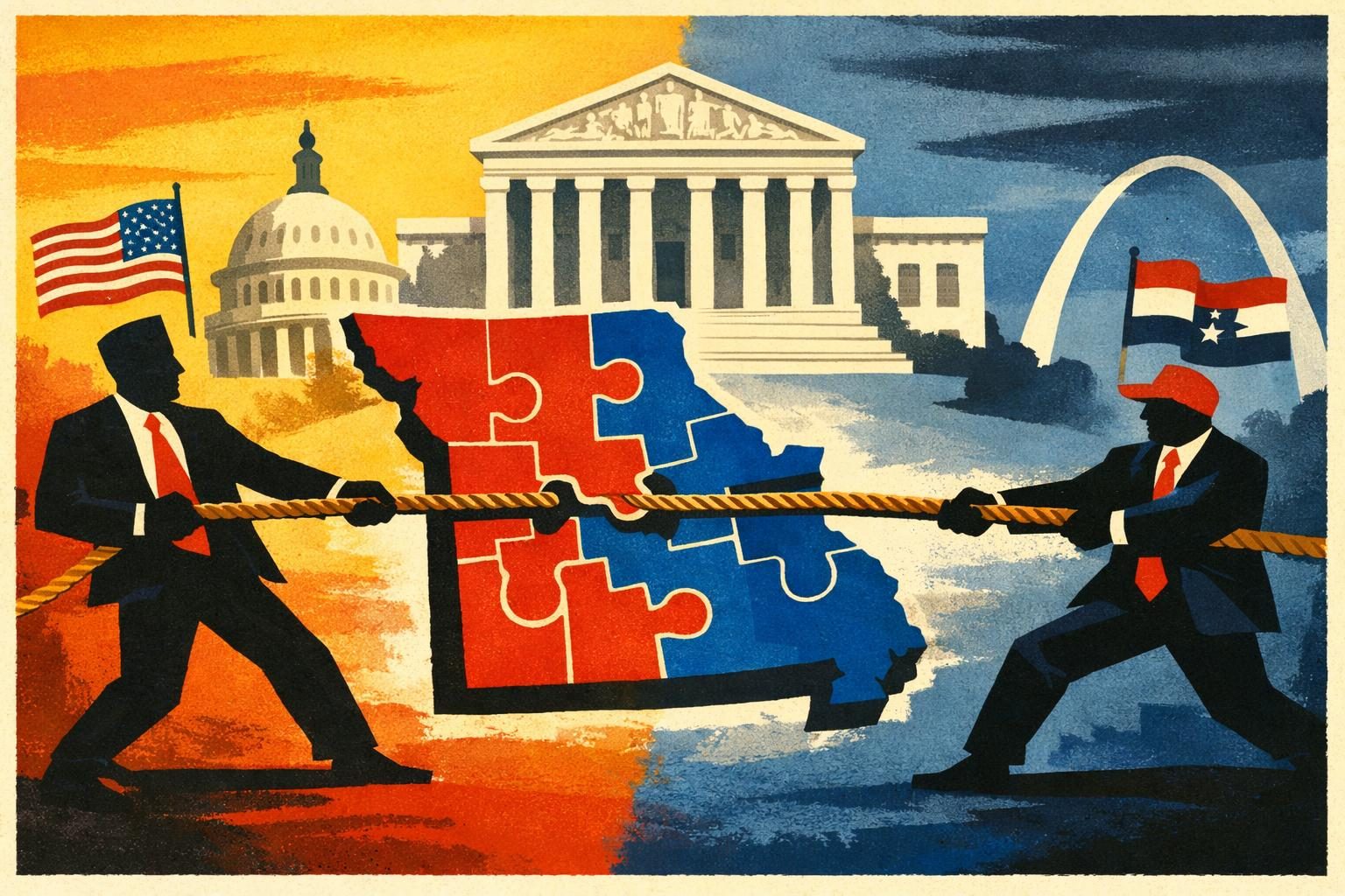 Appeals court backs Trump-aligned Missouri map, escalating a redistricting fight headed to the Supreme Court