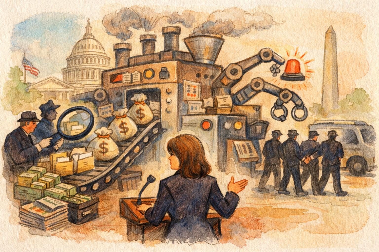 Pirro rolls out a new D.C. fraud division as the crackdown machine grows
