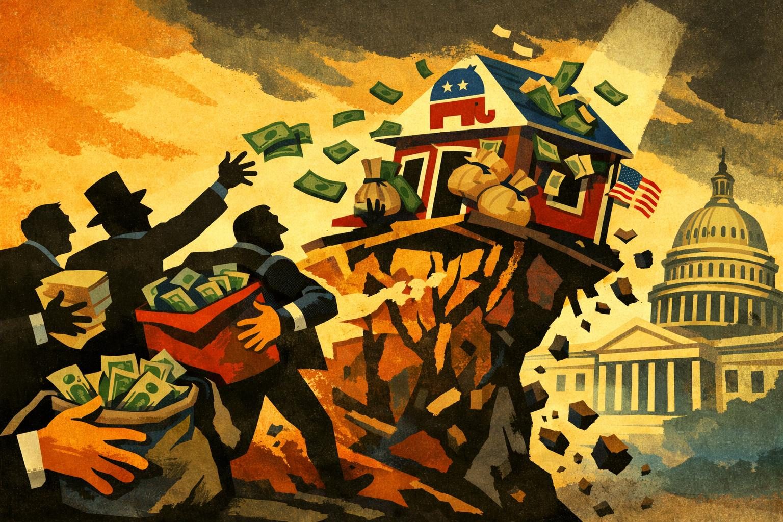 Republicans are suddenly spending like their “safe” House seats aren’t safe