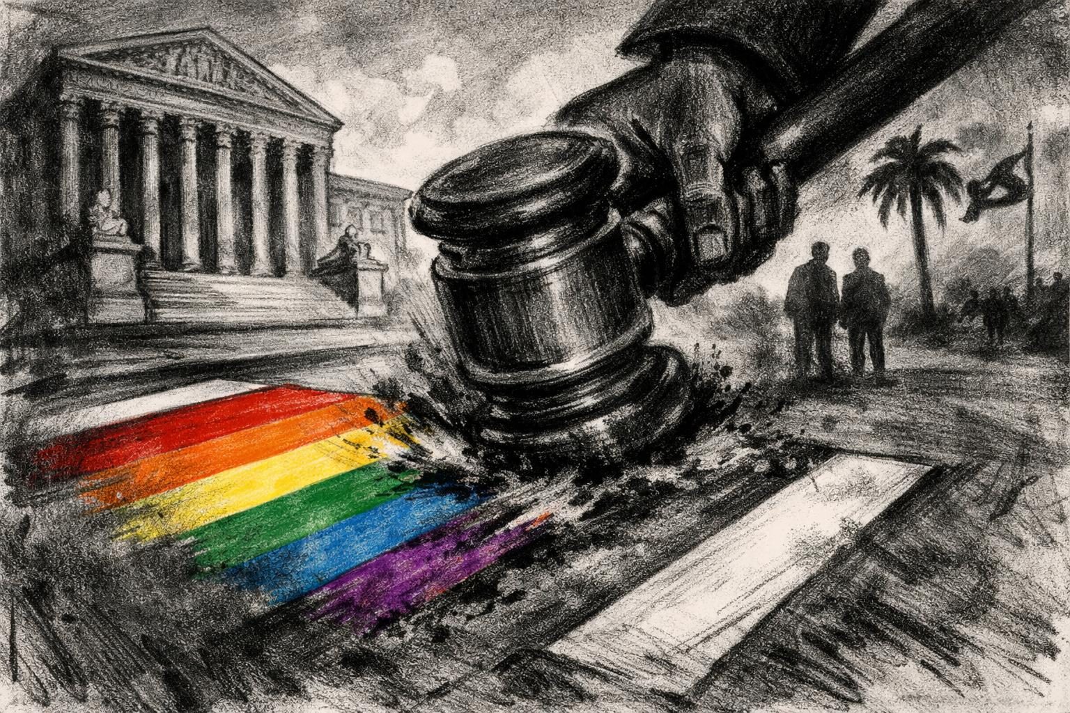 Supreme Court lets Florida keep stripping rainbow crosswalks