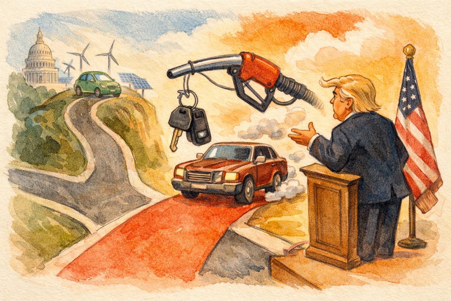 Trump and DOT finalize a fuel-economy rollback dressed up as consumer freedom