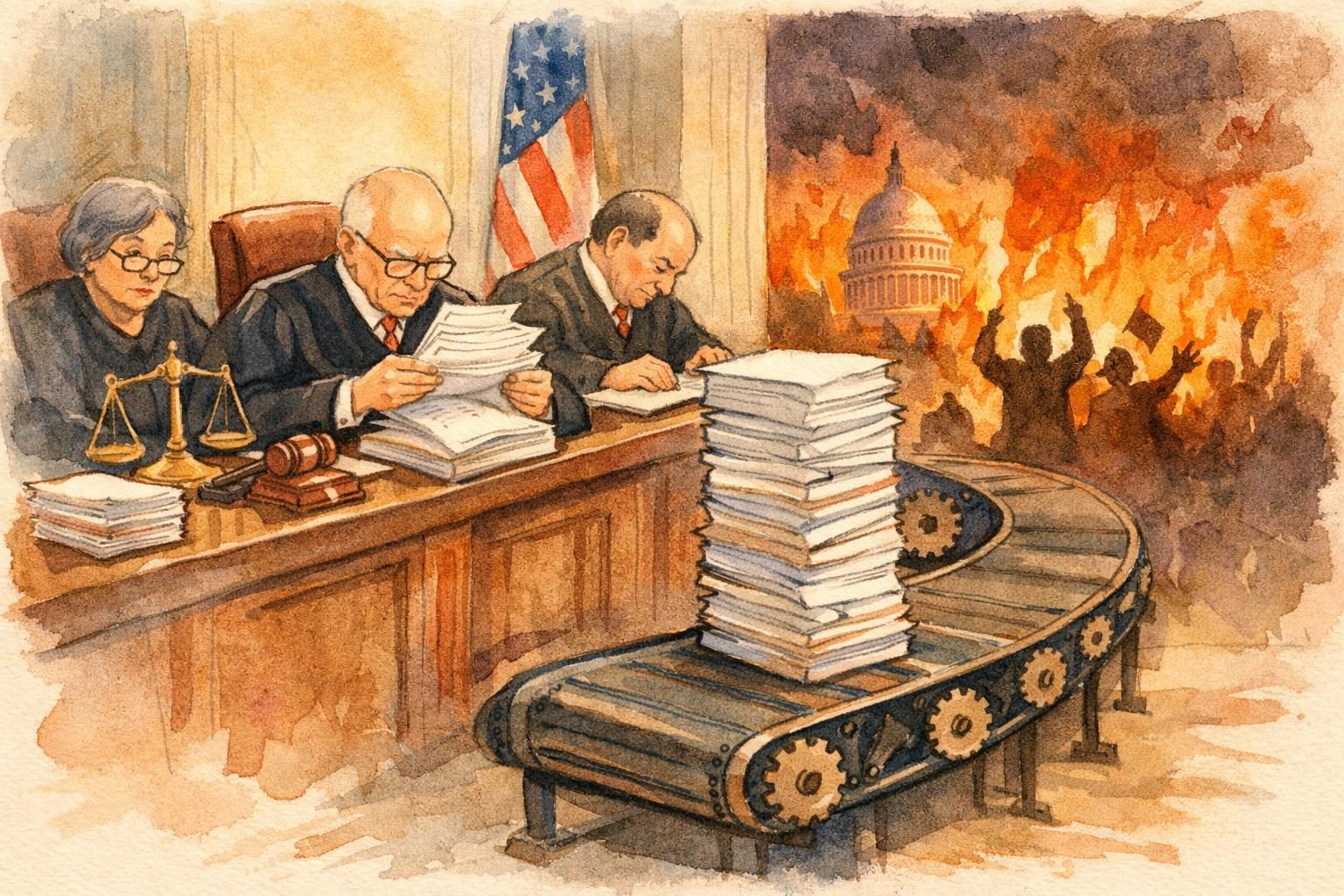 Federal appellate courts opened the day with a fresh stack of orders and opinions