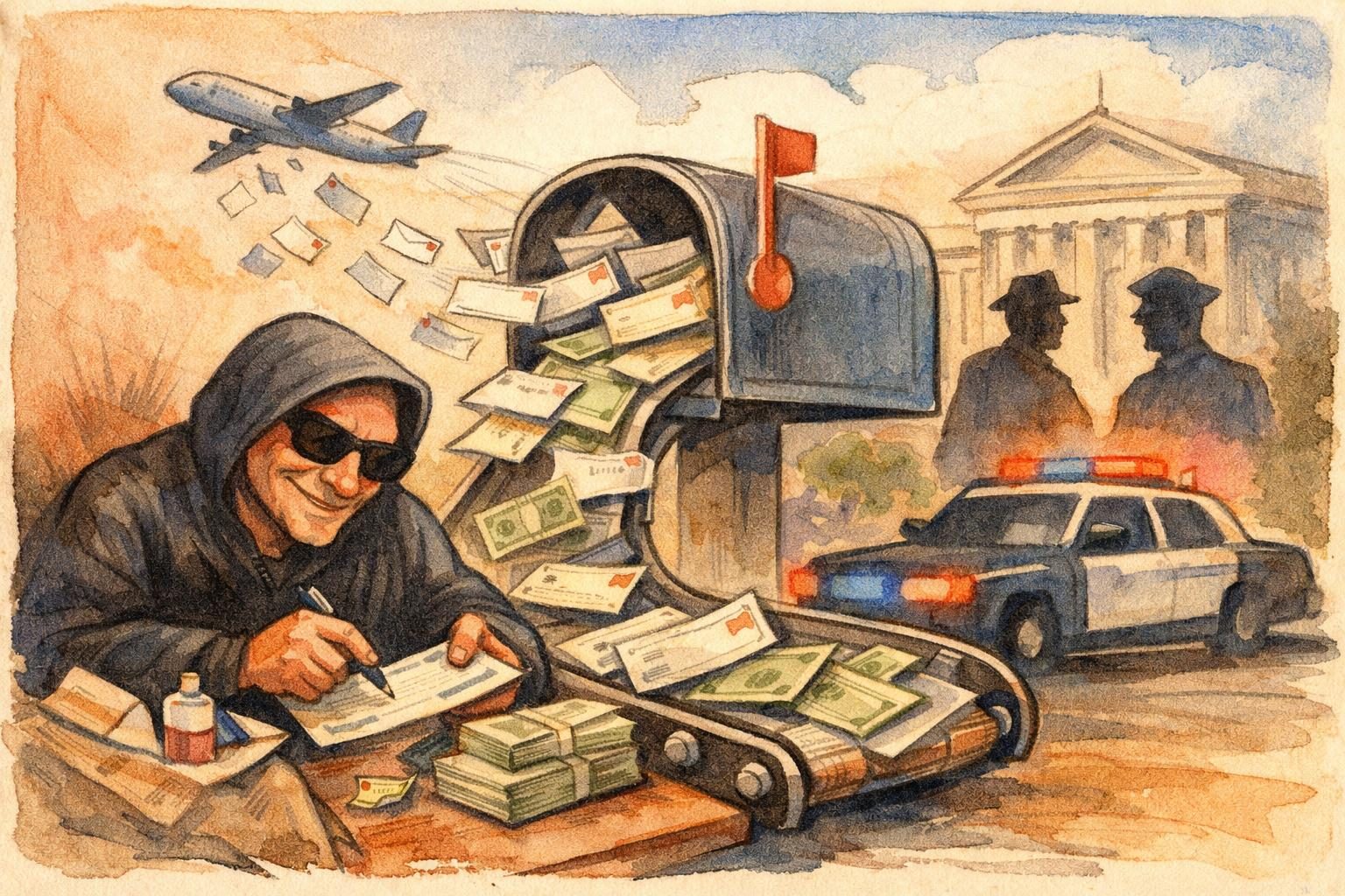 Connecticut man charged in stolen Treasury check scheme