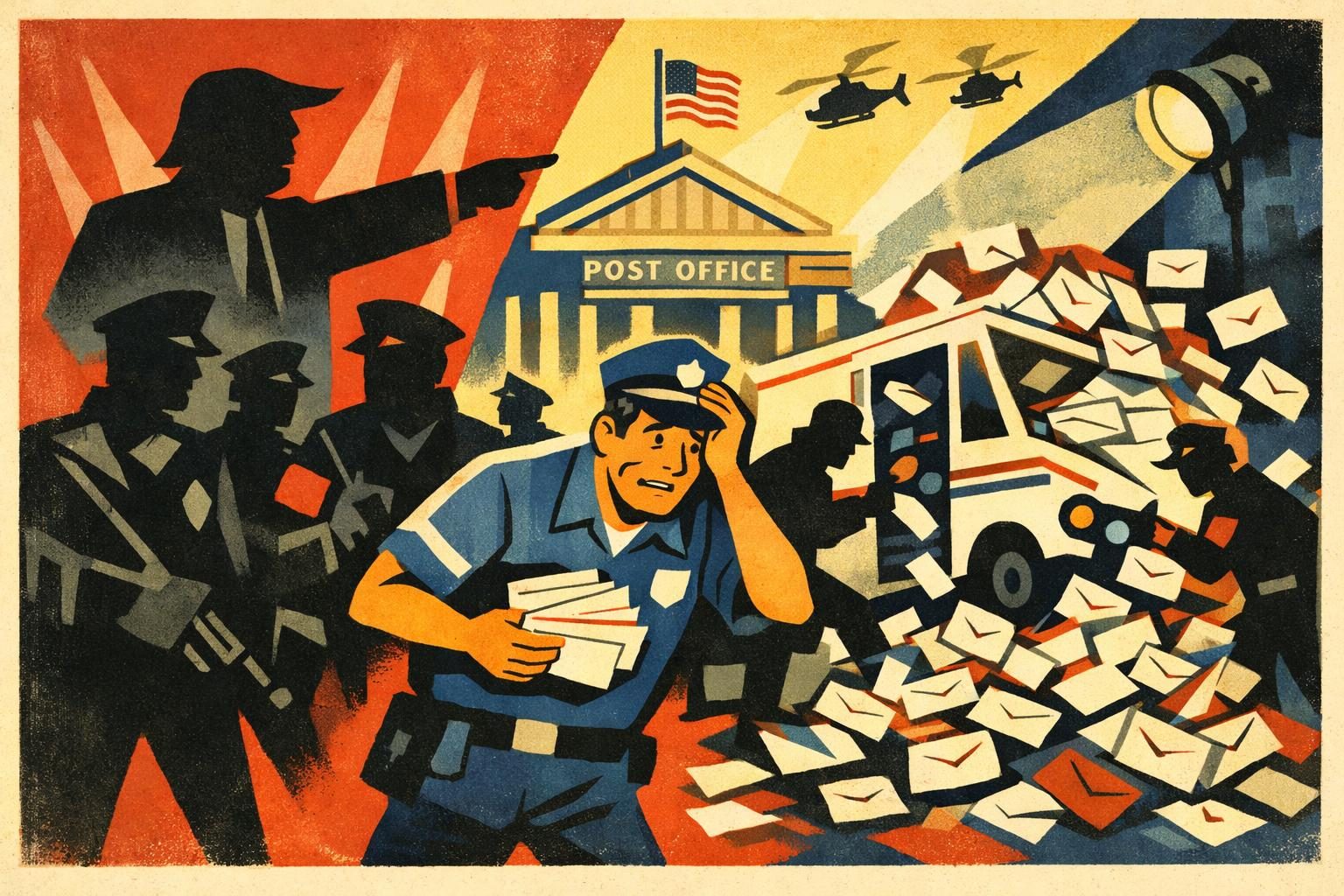 Trump’s mail-voting crusade is now a Postal Service headache