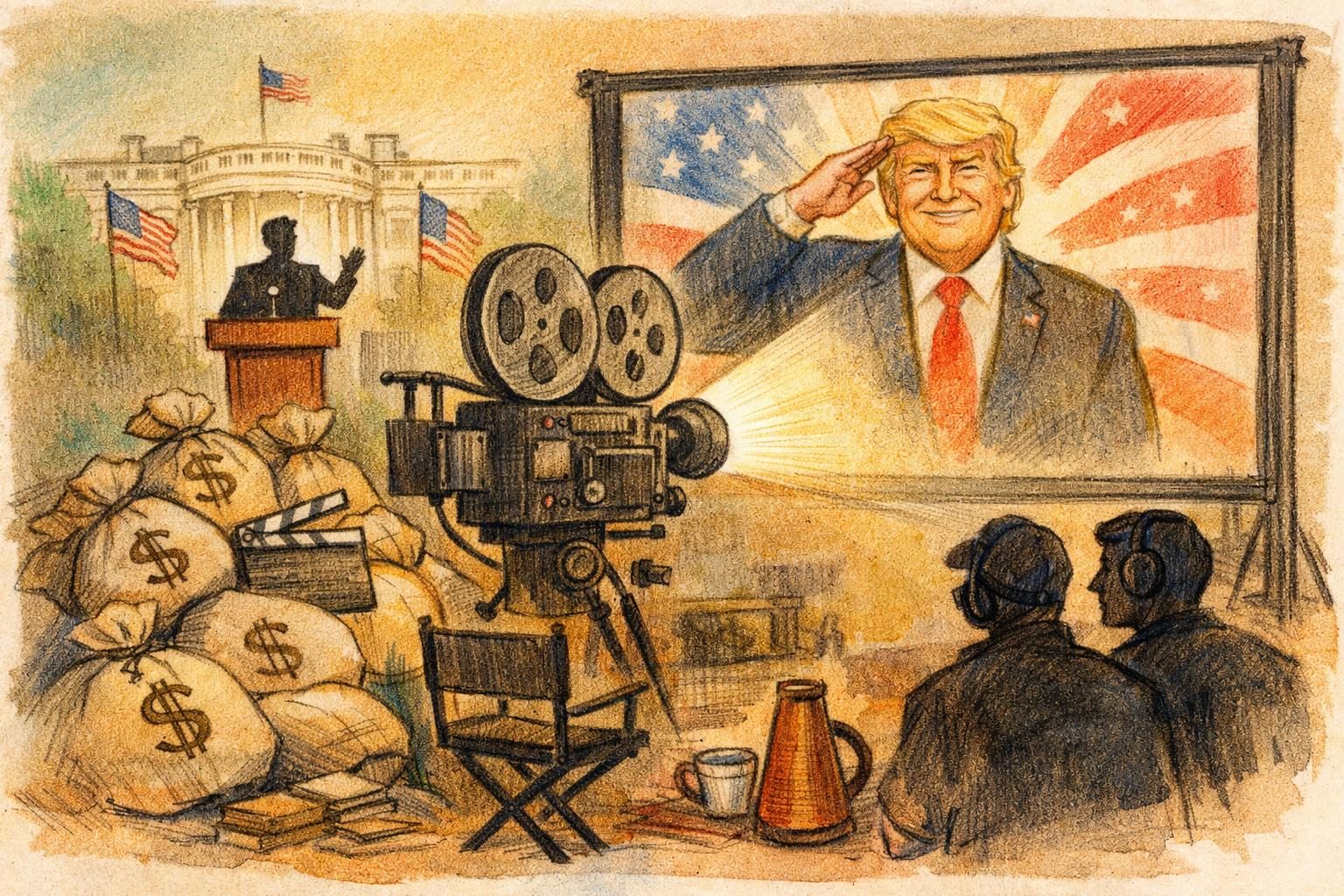 Taxpayer-funded pro-Trump ads keep drawing heat