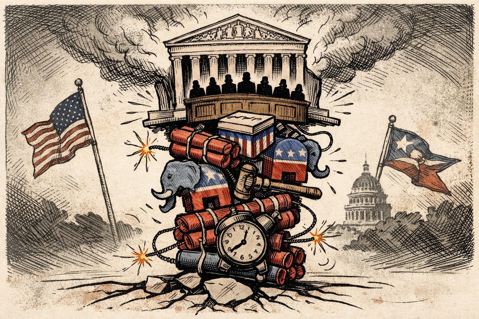 Supreme Court’s October docket keeps the pressure on a pile of political fights