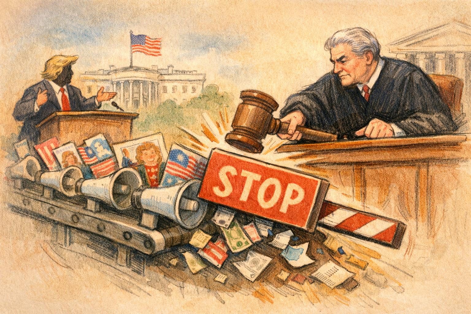 Court Blocks Trump Administration’s Taxpayer-Funded Ads in Latest Propaganda Fight