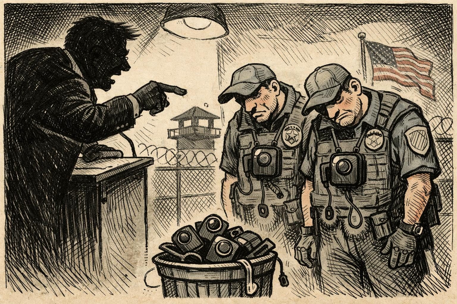ICE gets scolded again over body-camera failures