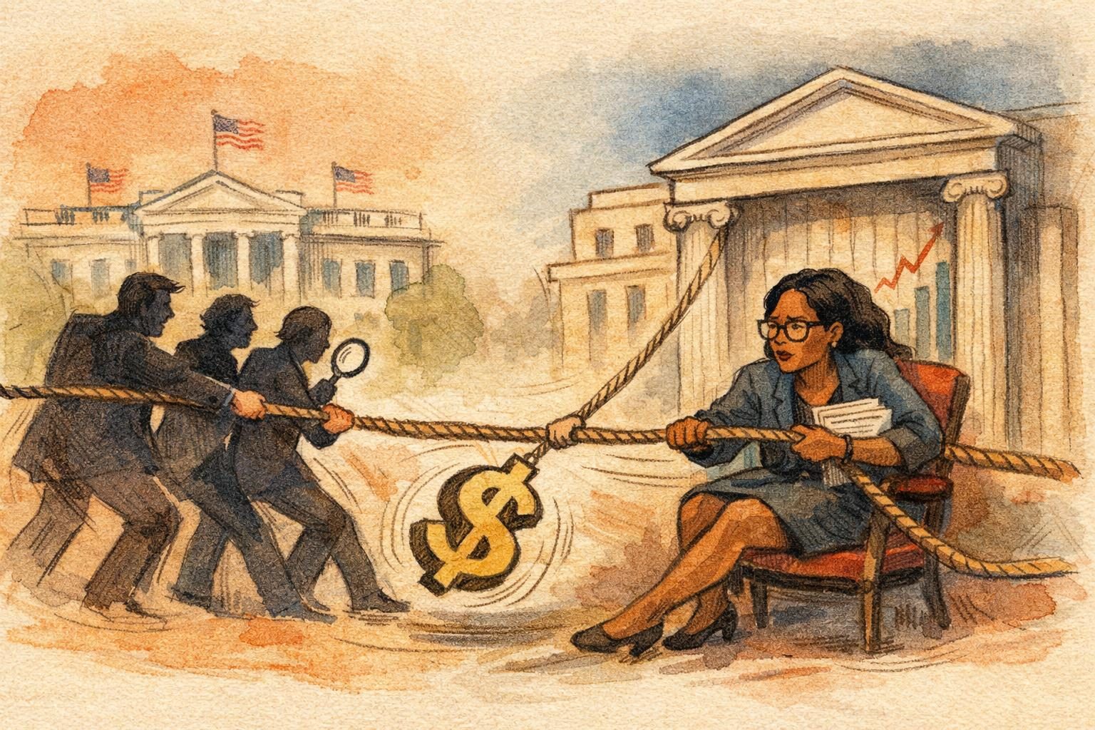 White House opens a committee to investigate Lisa Cook, escalating the fight over Fed independence