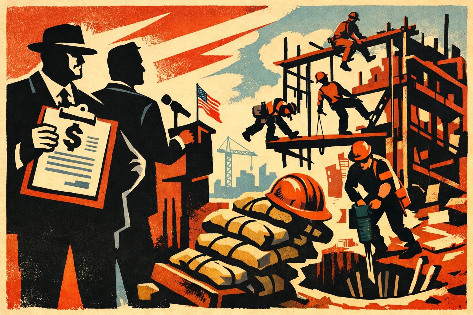 Labor Department cites six construction employers after worker-safety failures